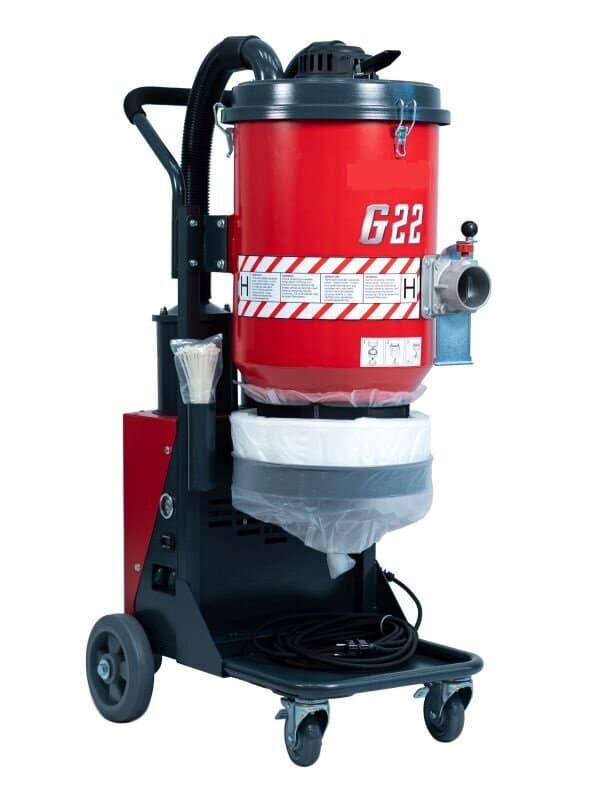 G22 rakennusimuri 2x1200W H-luokka